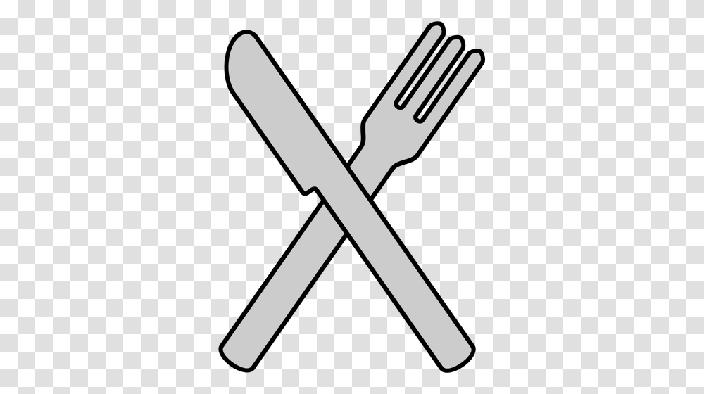 Crossed Knife And Fork, Cutlery, Blade, Weapon, Weaponry Transparent Png