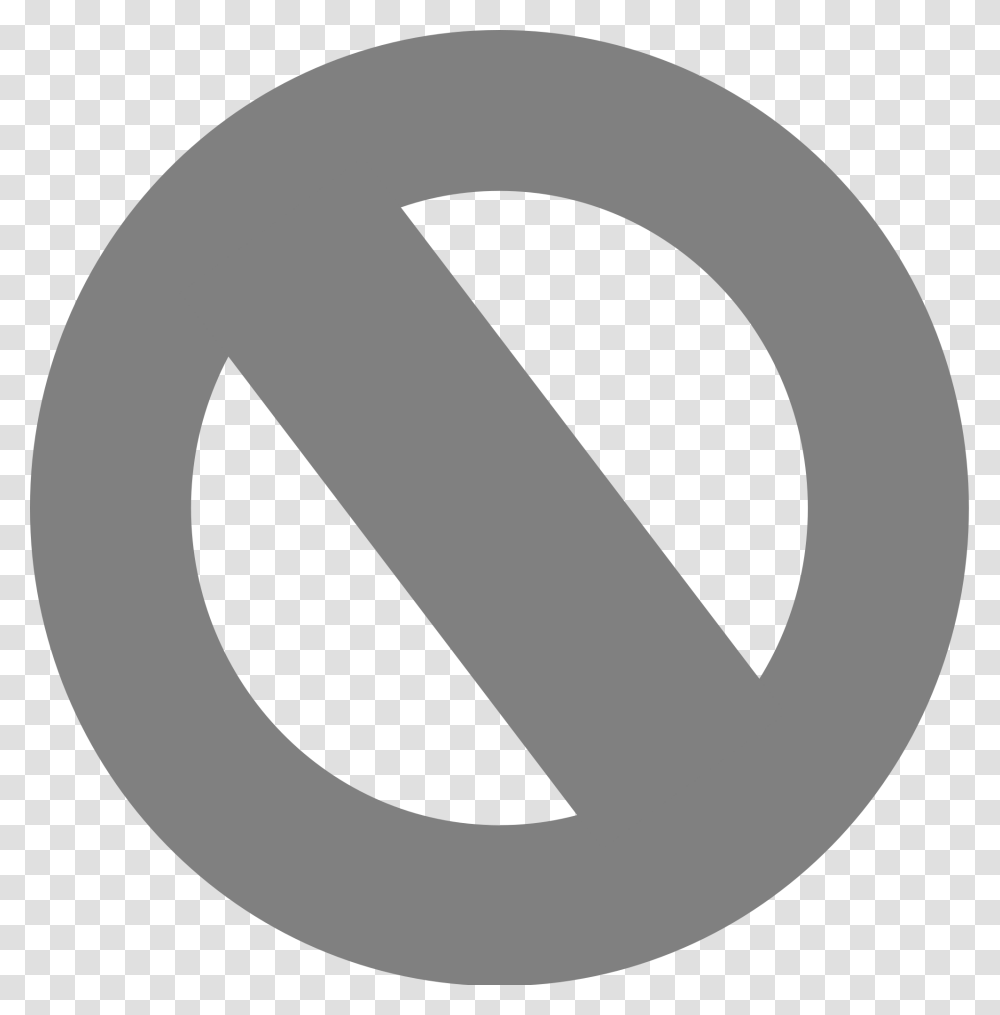 Crossed Out Circle, Sign, Road Sign, Stopsign Transparent Png