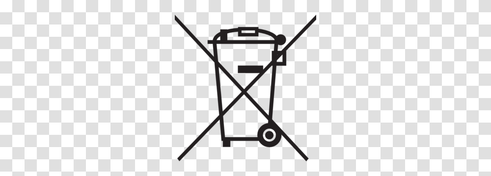 Crossed Out Garbage Can Clip Art, Utility Pole, Tool, Triangle, Silhouette Transparent Png