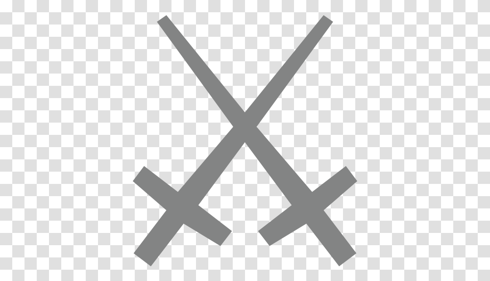 Crossed Swords Emoji For Facebook Sword Emoji Android, Symbol, Weapon, Weaponry, Gray Transparent Png