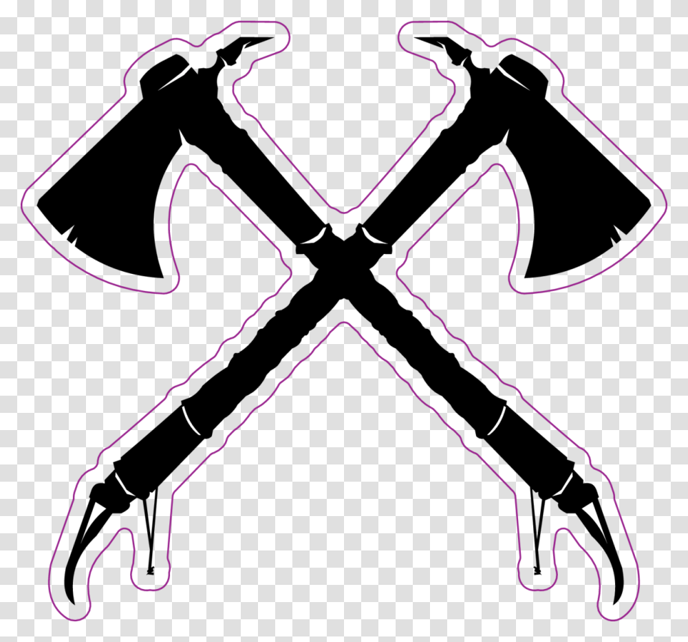 Crossed Tomahawks Sticker Canal Winchester High School Logo, Hand, Bow, Recycling Symbol Transparent Png