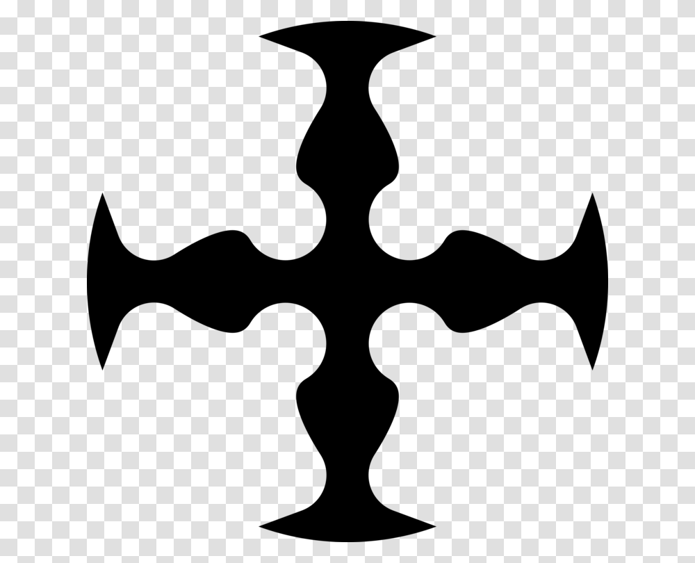 Crosses In Heraldry Cross Fleury Christian Cross, Gray, World Of Warcraft Transparent Png