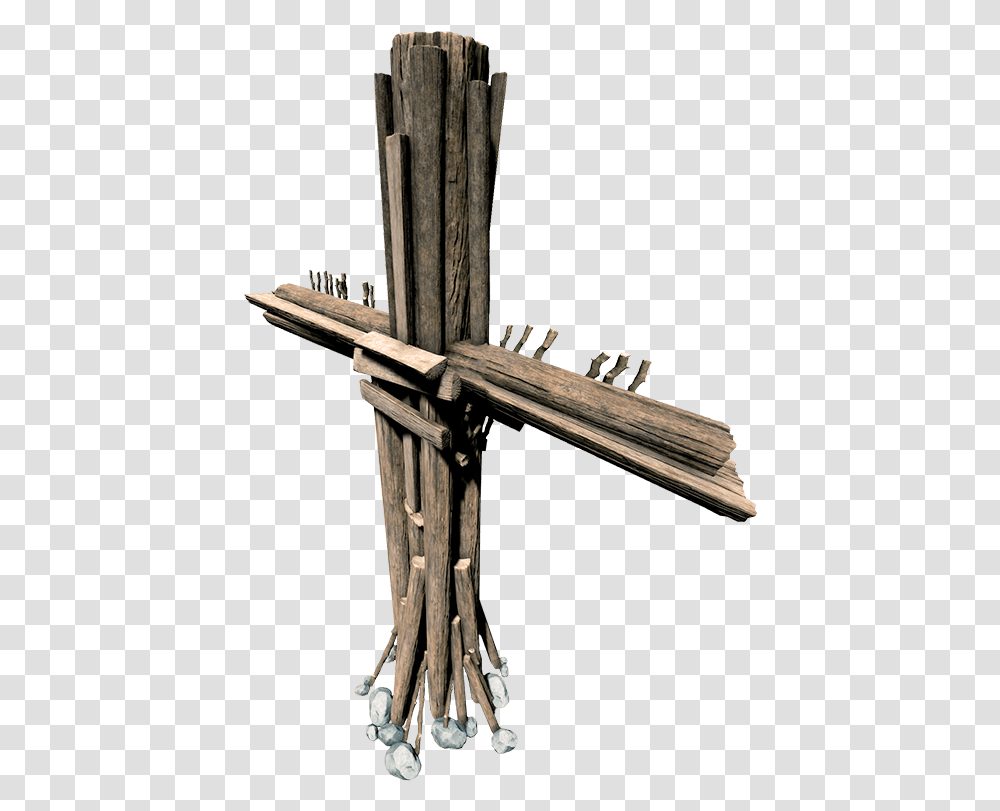 Crossfarket Forest Game Crucifix, Wood, Arrow Transparent Png