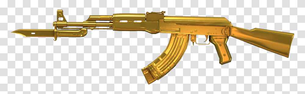 Crossfire Wiki Ak47 Golden, Gun, Weapon, Weaponry, Rifle Transparent Png