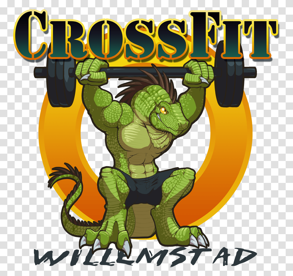 Crossfit Gym Logo - Weasyl Iguana Crossfit, Horseshoe, Hand, Statue, Sculpture Transparent Png