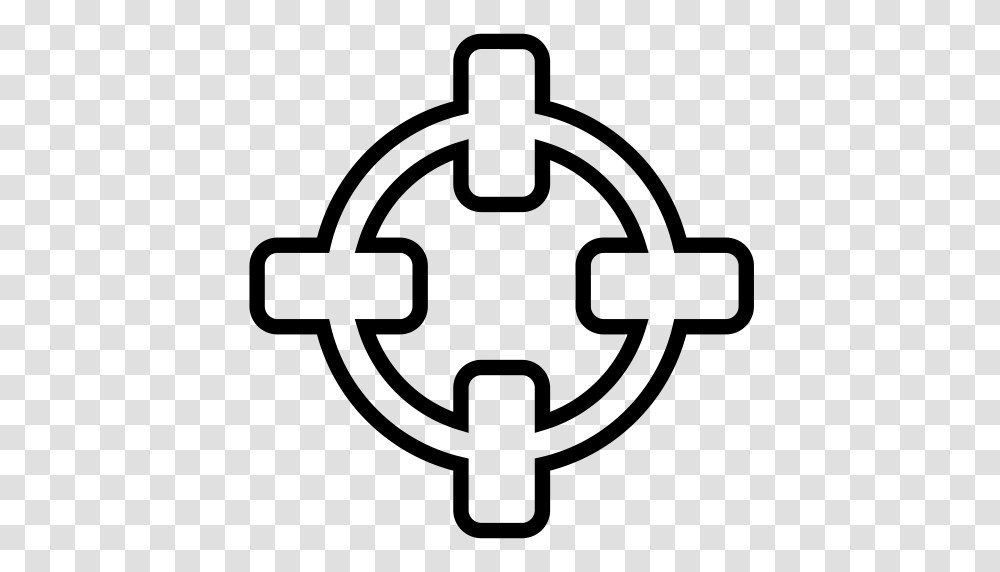 Crosshair Clipart Icons Download Free And Vector Icons, Gray, World Of Warcraft Transparent Png