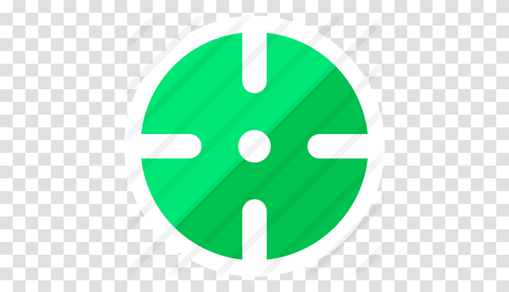 Crosshair Free Weapons Icons Circle, Green, Symbol, Logo, Trademark Transparent Png