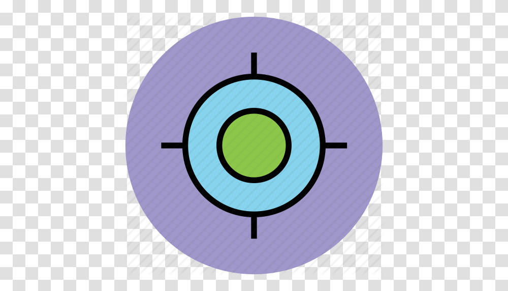 Crosshair Gps Navigation Shooting Target Sniper Scope Target Icon, Label, Purple, Sphere Transparent Png