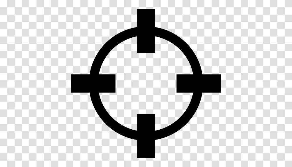 Crosshair Icon, Gray, World Of Warcraft Transparent Png