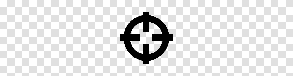 Crosshair Icons Noun Project, Gray, World Of Warcraft Transparent Png