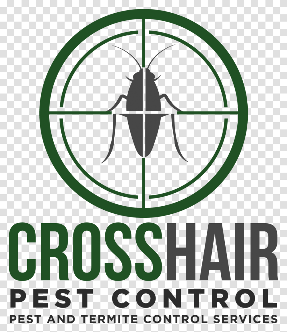 Crosshair Pest Control Crosshairs, Poster, Advertisement, Symbol, Logo Transparent Png