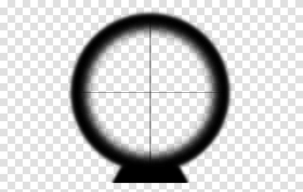 Crosshair Real Sniper Circle, Moon, Outer Space, Night, Astronomy Transparent Png