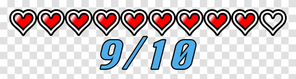 Crossing Souls 910 Heart, Number, Clock Transparent Png