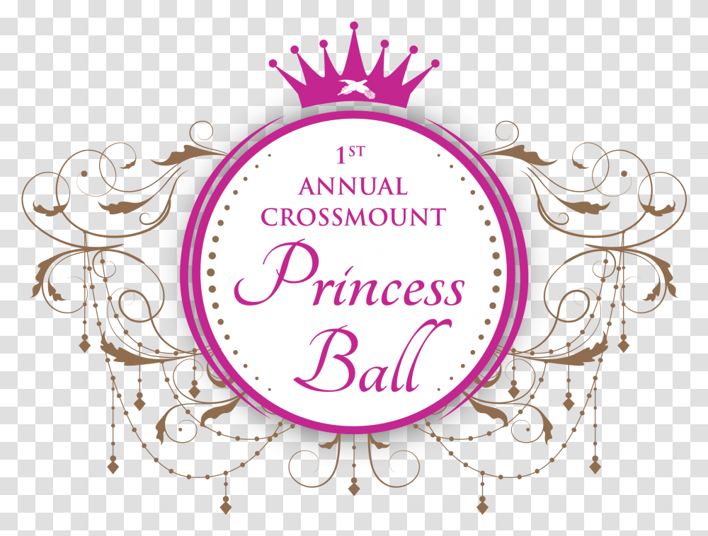 Crossmount Princessballdecorativelogopng Jim Pattison Princess Logo, Label, Text, Graphics, Art Transparent Png