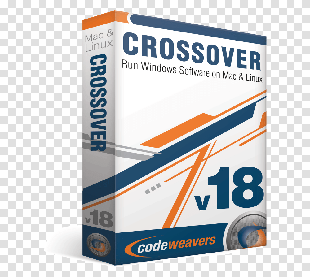 Crossover 18 Mac Linux Box, Advertisement, Poster, Label Transparent Png