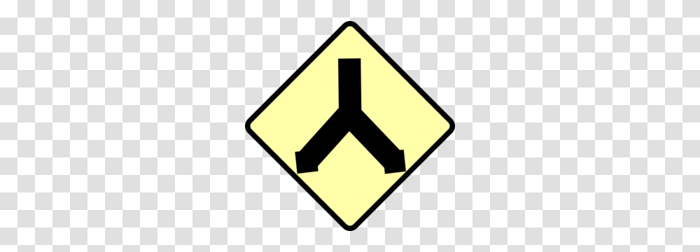Crossroads No Words Clip Art, Sign, Road Sign Transparent Png