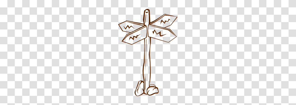 Crossroads Sign Clip Art, Utility Pole, Coat Rack, Star Symbol Transparent Png