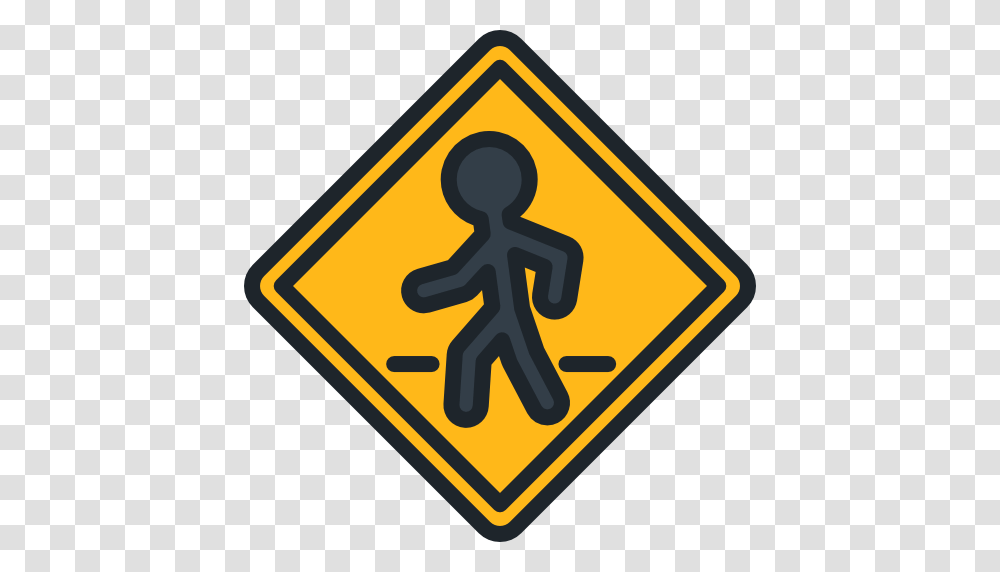 Crosswalk, Road Sign Transparent Png