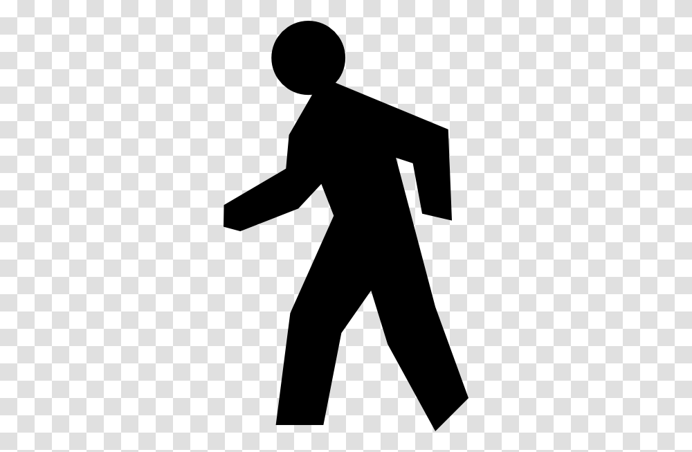Crosswalkman Clip Art, Silhouette, Pedestrian, Person, Human Transparent Png