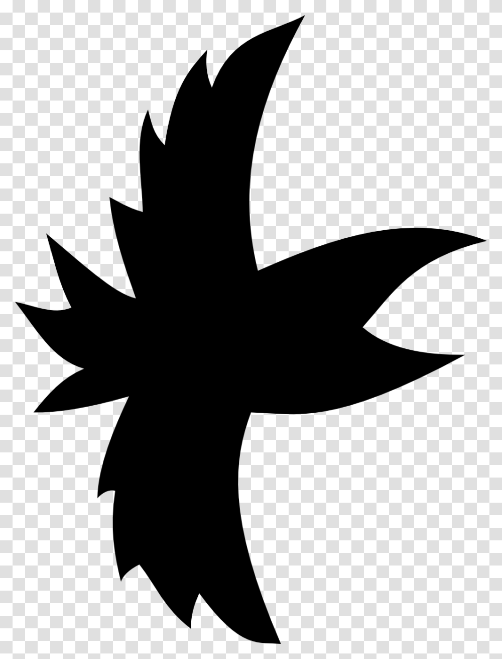 Crow Clip Art Black And White Free Clipart Images, Leaf, Plant, Silhouette, Axe Transparent Png