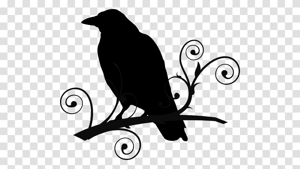 Crow Clip Art Free, Floral Design, Pattern, Lawn Mower Transparent Png