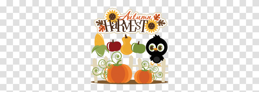 Crow Clipart Harvest Pumpkin, Plant, Meal, Food Transparent Png