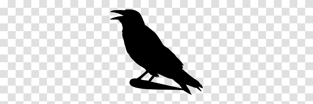 Crow Silhouette Clip Art, Bird, Animal, Blackbird, Agelaius Transparent Png