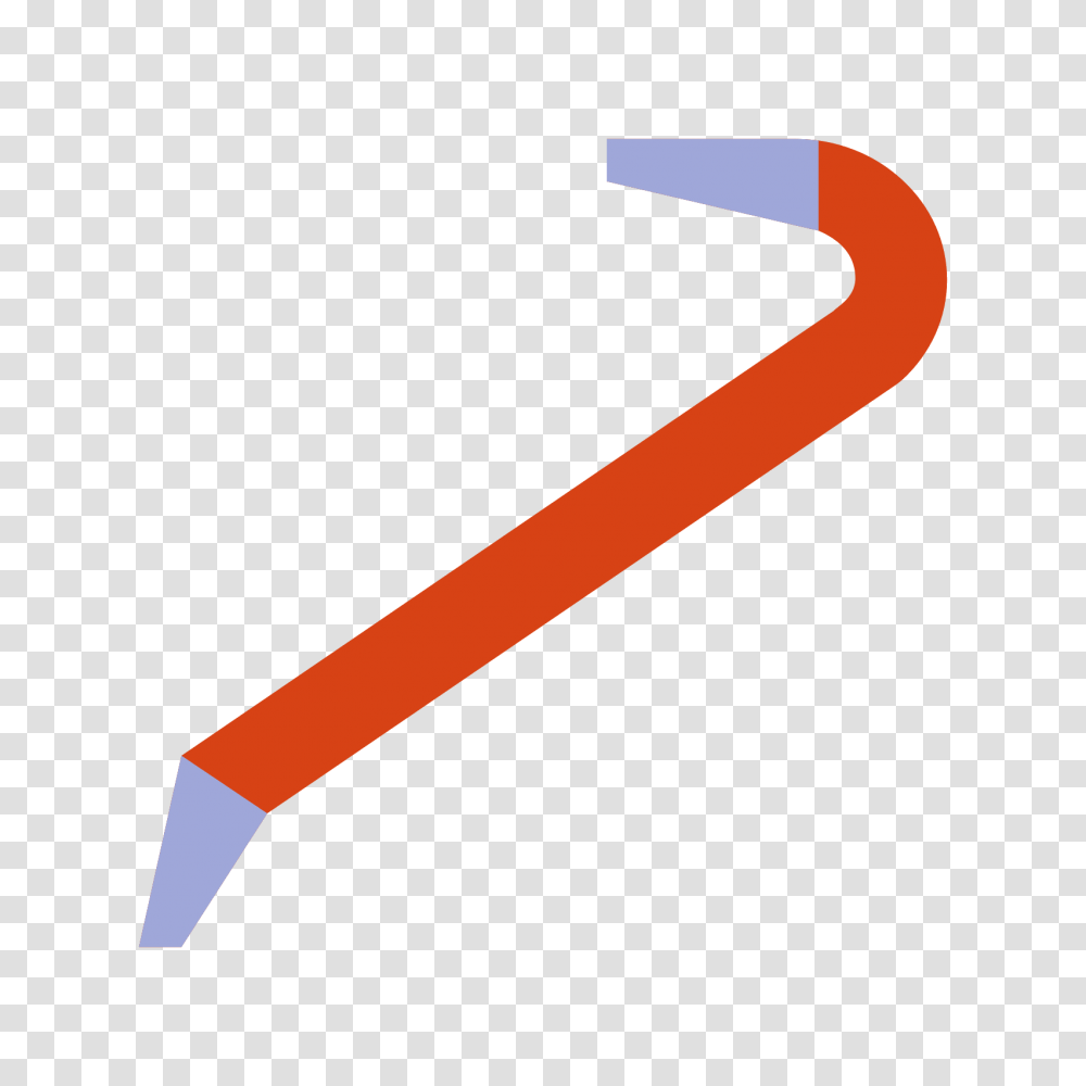 Crowbar Icon, Axe, Tool, Pencil Transparent Png