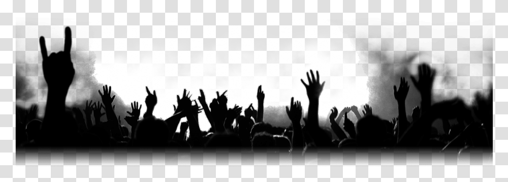 Crowd B O B No Genre Cd Download Stage Audience, Concert, Rock Concert, Worship, Silhouette Transparent Png