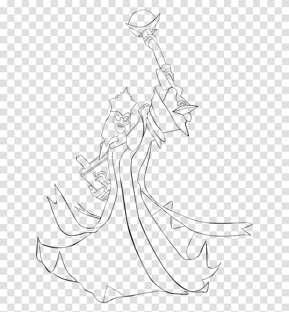 Crowd Cheering Lineart, Gray, World Of Warcraft Transparent Png