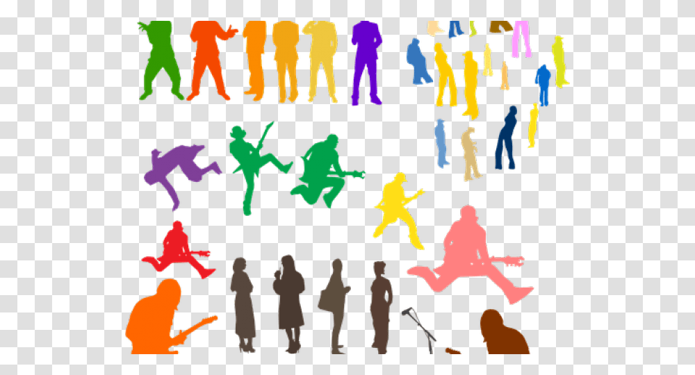 Crowd Clipart Person Gathered, Poster, Advertisement Transparent Png