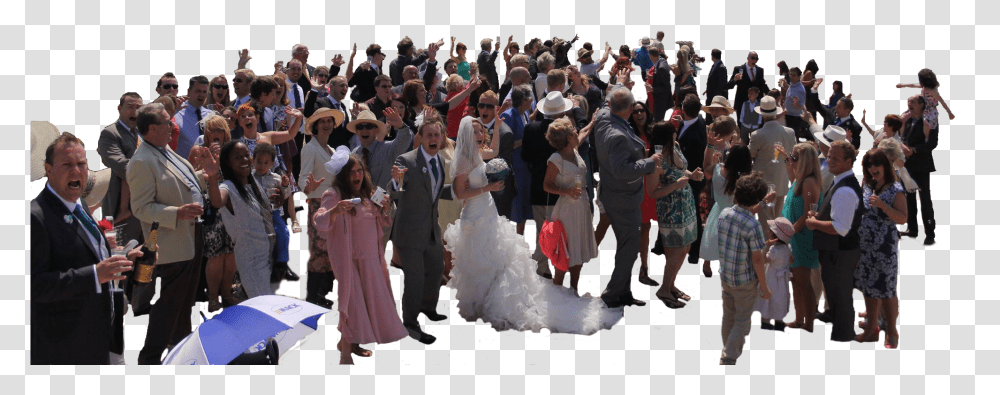 Crowd, Person, Gown, Fashion Transparent Png