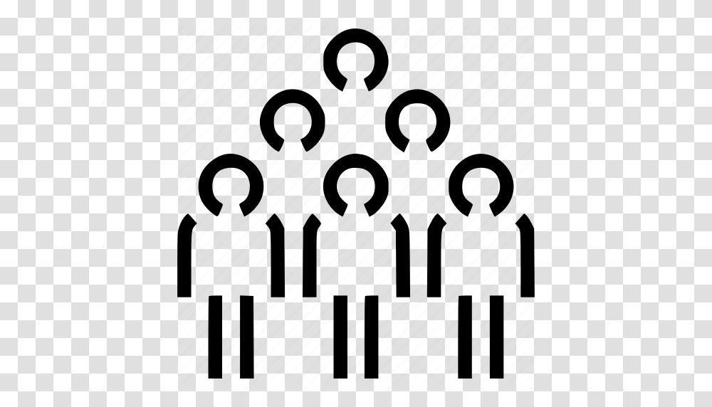 Crowd Group People Team Icon, Fence, Weapon, Weaponry Transparent Png