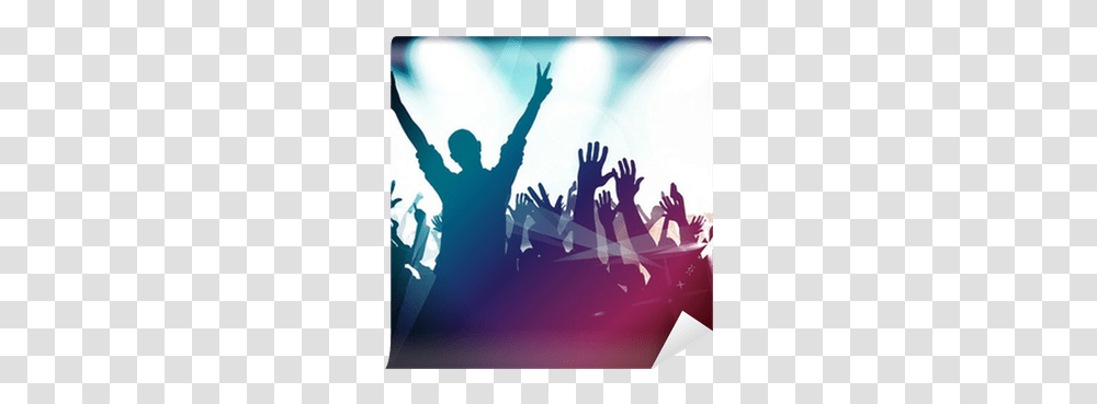 Crowd Of Party People Wall Mural • Pixers We Live To Change Multido De Pessoas, Concert, Rock Concert, Audience, Club Transparent Png