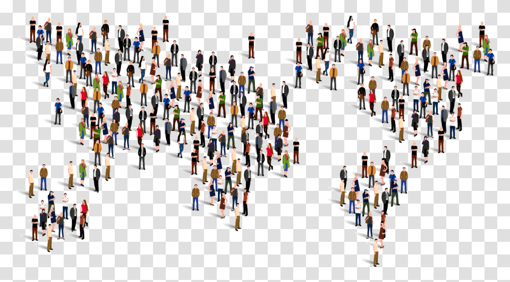 Crowd Of People Collections Background People Crowd, Person, Audience, Paper, Poster Transparent Png