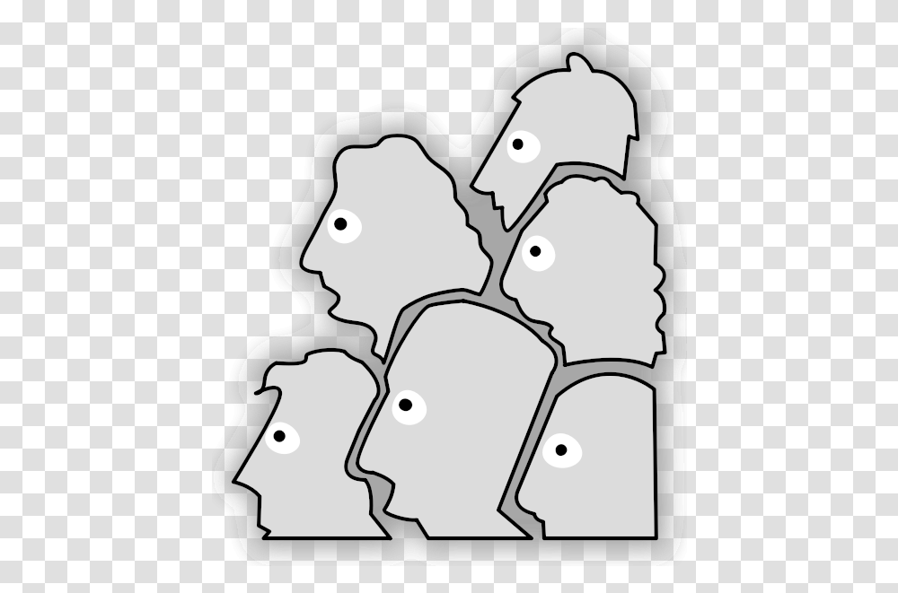 Crowd Of People Free Svg Cactus, Snowman, Outdoors, Nature, Kissing Transparent Png