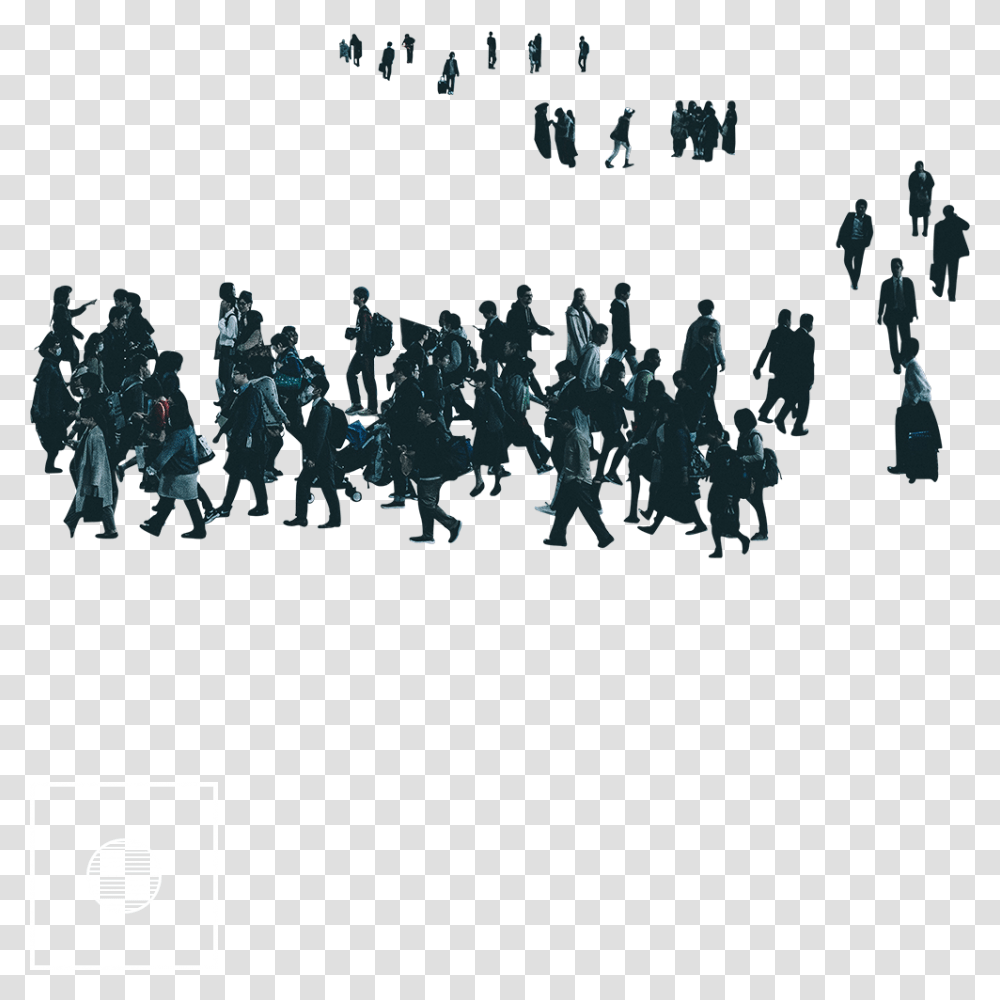 Crowd People Walking, Person, Chess, Machine, Building Transparent Png