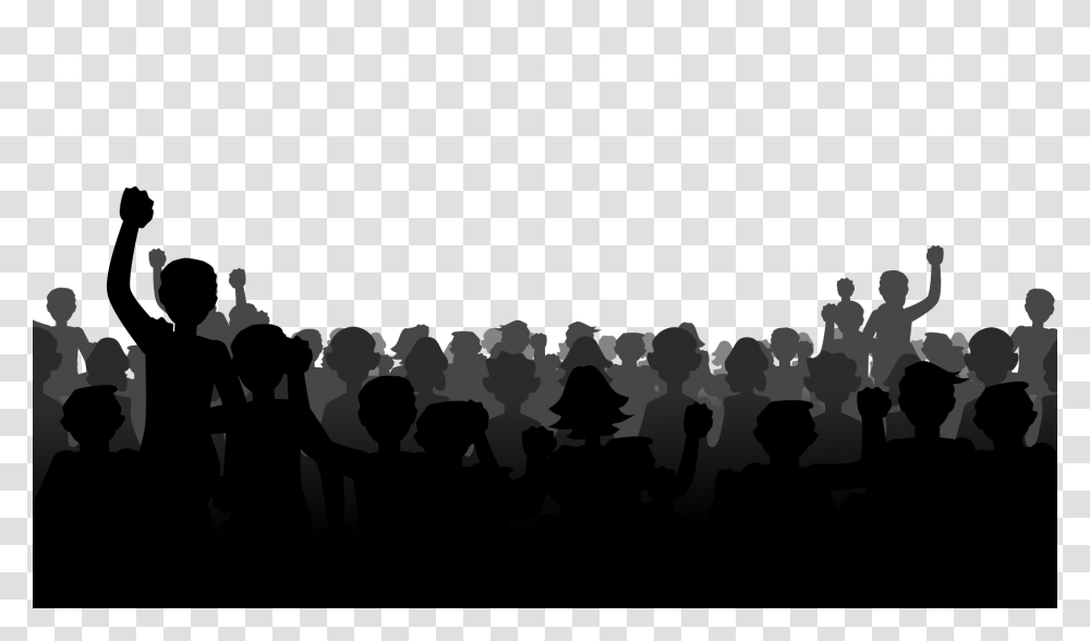 Crowd, Person, Audience, Human, Speech Transparent Png