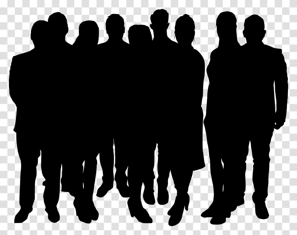 Crowd, Person, Silhouette, Human, Audience Transparent Png