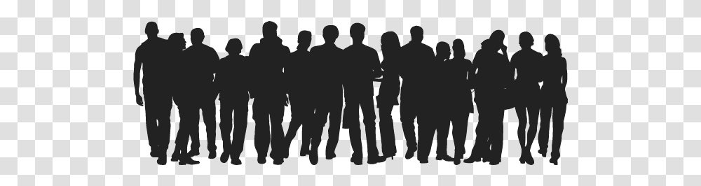 Crowd, Person, Silhouette, Human, People Transparent Png