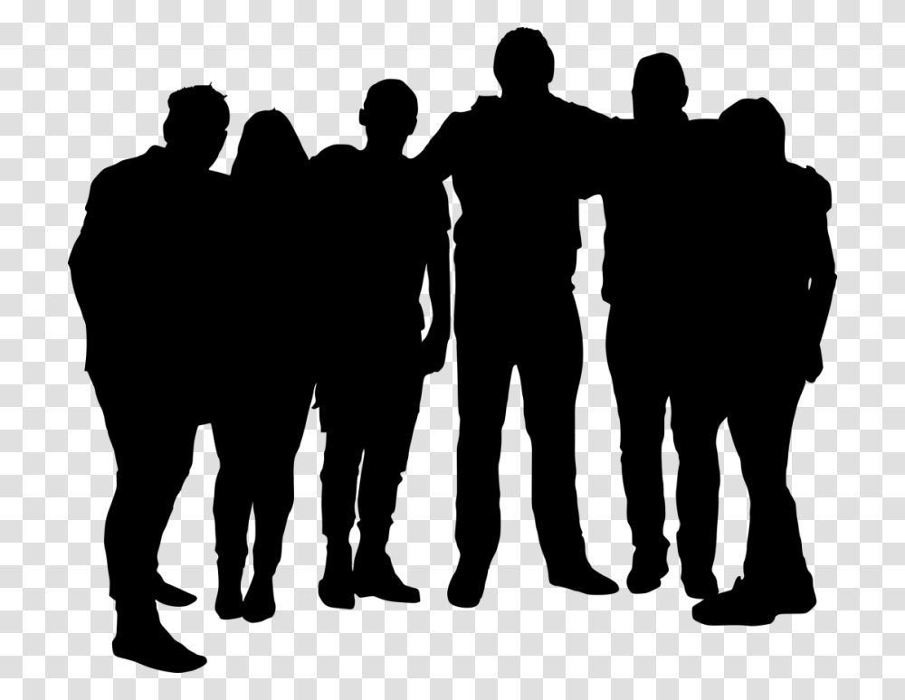 Crowd, Person, Silhouette, People, Hand Transparent Png