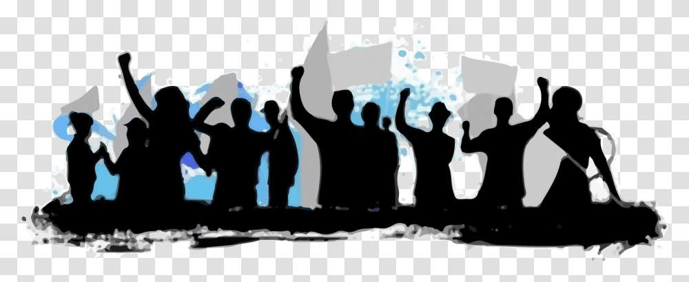 Crowd Vector Some People Vector, Person, Silhouette, Audience, Penguin Transparent Png