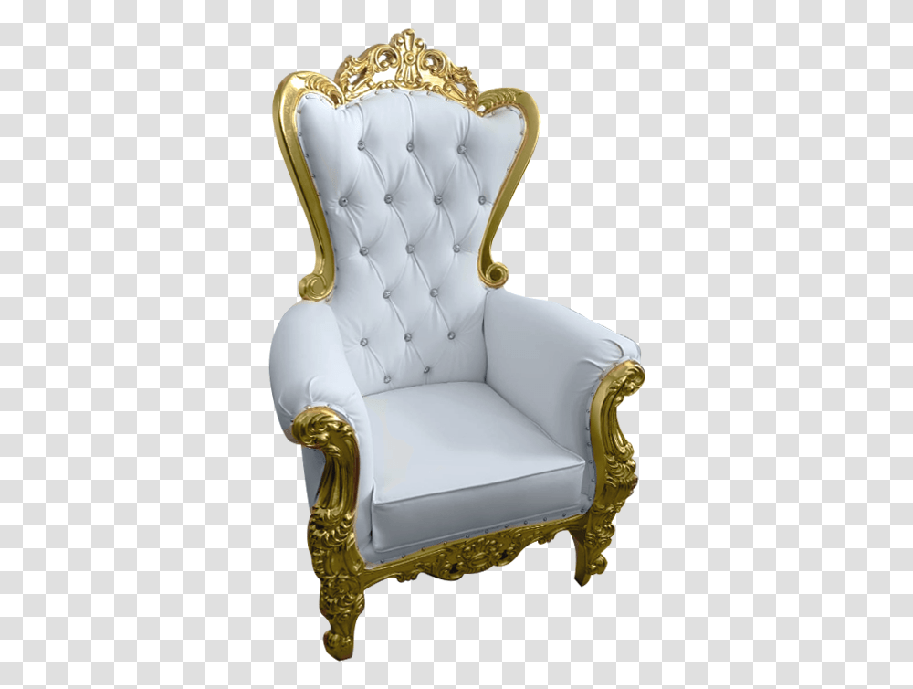Crown Armchair Vip Chair, Furniture, Throne Transparent Png