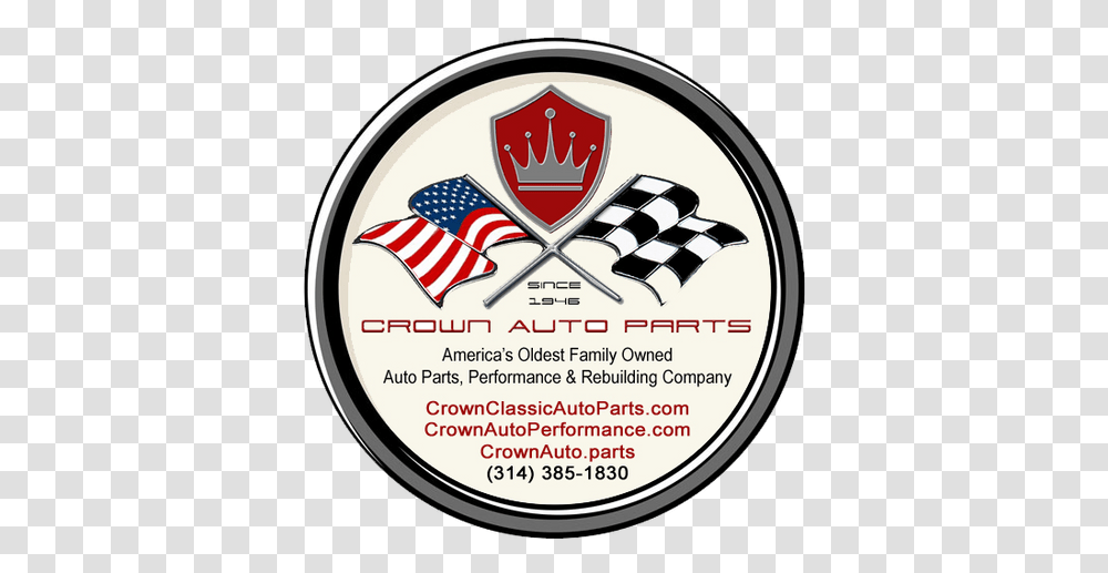 Crown Auto Parts American, Symbol, Text, Logo, Trademark Transparent Png