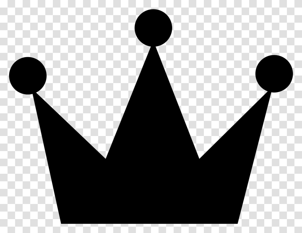 Crown Black Crown, Stencil, Emblem, Silhouette Transparent Png