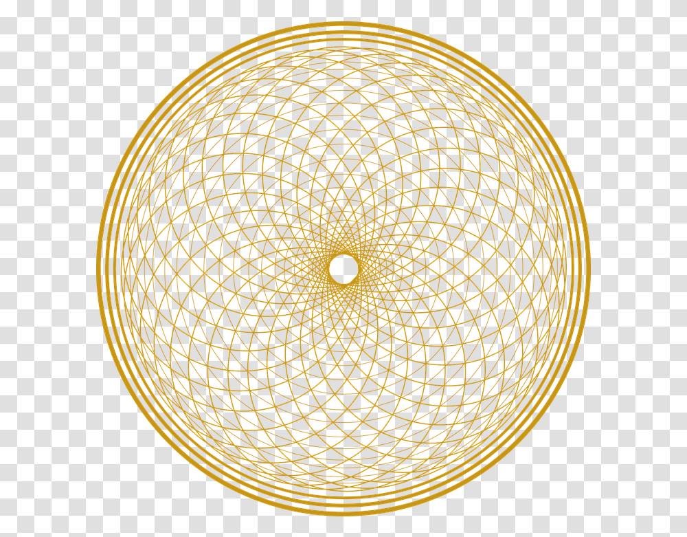 Crown Chakra Flower Of Life Free Vector Graphic On Pixabay Circle, Sphere, Pattern, Ornament, Fractal Transparent Png