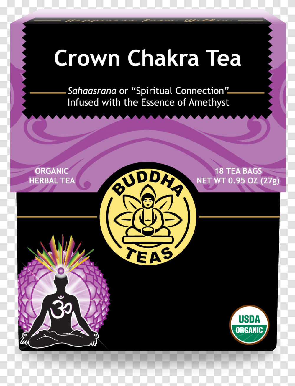 Crown Chakra TeaTitle Crown Chakra TeaItemprop Japanese Sencha Green Tea, Advertisement, Poster, Flyer, Paper Transparent Png