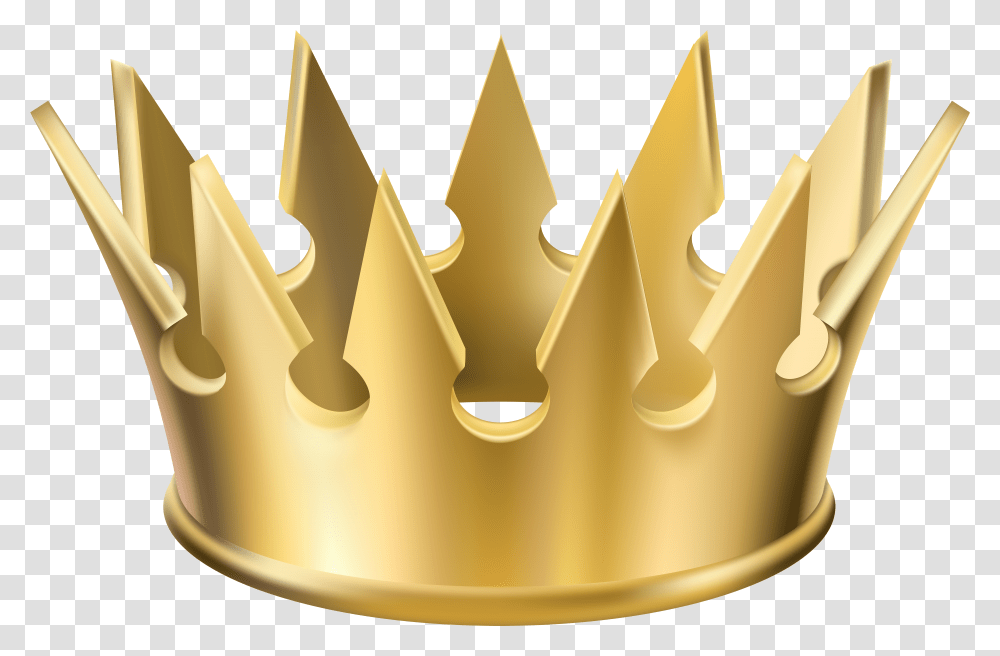 Crown Clip Art Golden Crown Clip Art Image Crown Transparent Png