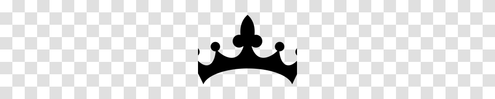 Crown Clipart Black And White Crowns Clipart Cute Borders Vectors, Gray, World Of Warcraft Transparent Png