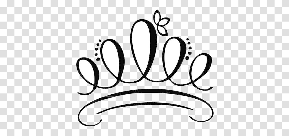 Crown Clipart Black And White Princess Crown Tattoo, Tiara, Jewelry, Accessories, Accessory Transparent Png